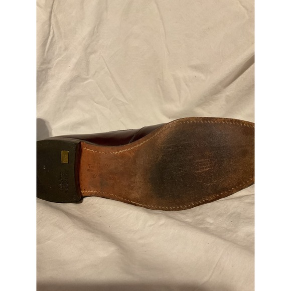 Young Quinlan Johnston and Murphy Tassel Brown Loafer Used - size 10 - Picture 3 of 6